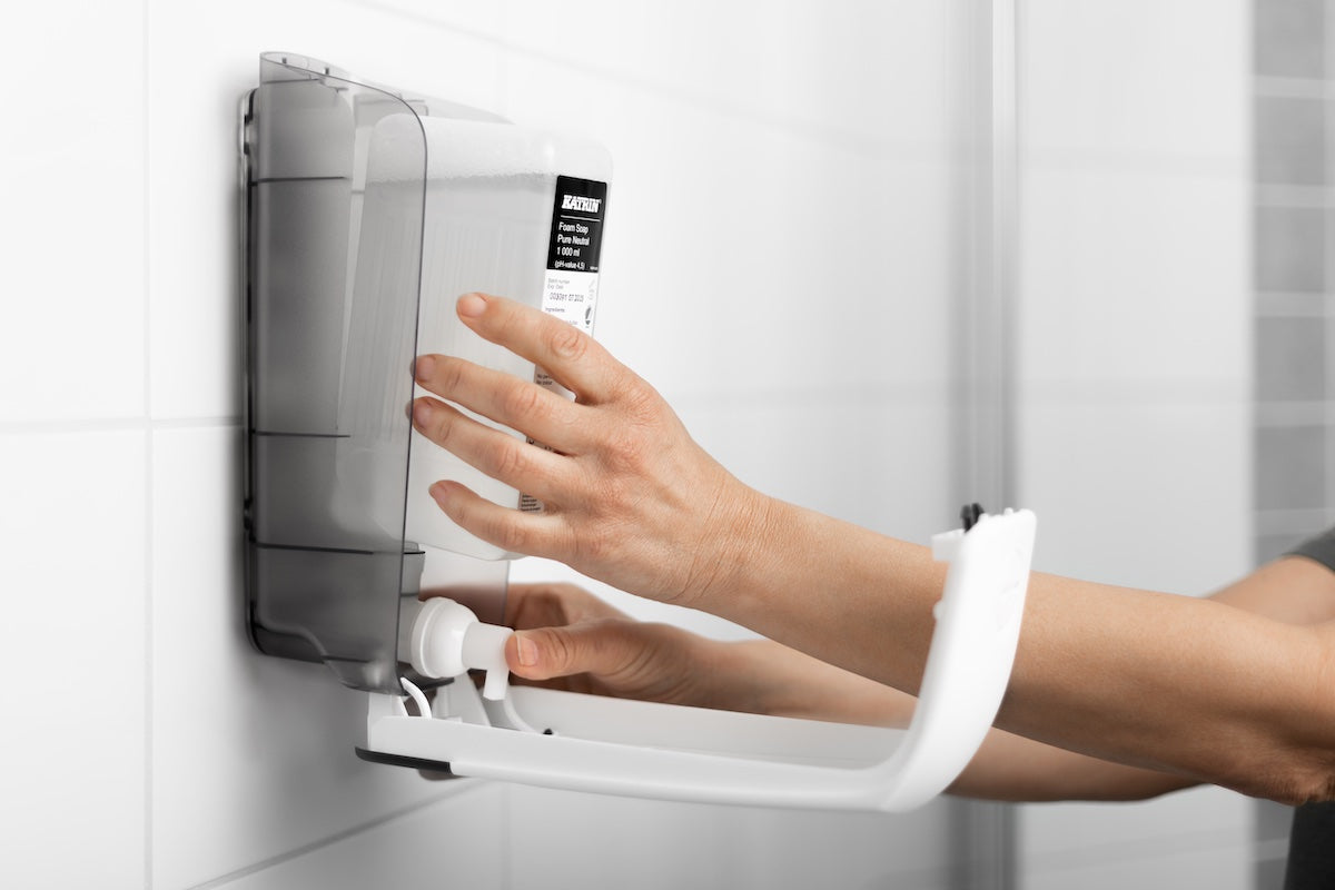 Seifenspender KATRIN System 1000ml. weiss
