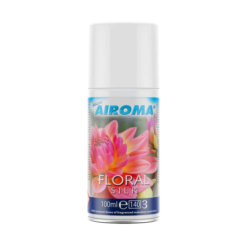 Duftdose Floral Silk – Nachfüllung für Micro Airoma® Lufterfrischer, 100 ml