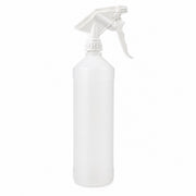 ARCORA Rundhalsflasche mit Sprayaufsatz 1000 ml transparent.