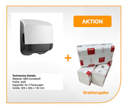 KATRIN Handtuchspender Set 9001S1 - Spender + Papierkomplettlösung