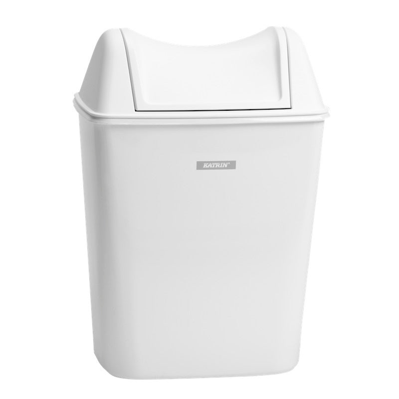 Hygieneeimer 8 l. KATRIN mit Wandhalterung - weiß