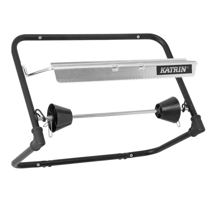 KATRIN Metall Industrierollenhalter schwarz