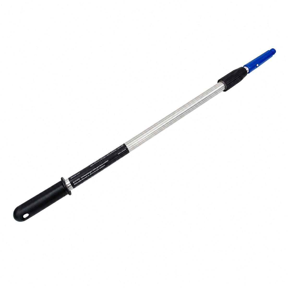 MEIKO Teleskopstange Aluminium 2 x 60 cm ausziehbar bis 120 cm für Fensterreinigung.