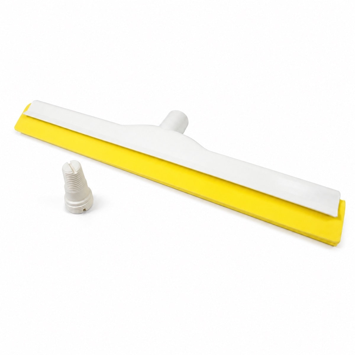 Nölle Wasserschieber 45 cm mit Doppel-Silikonlippe und glasfaserverstärkter Halterung.