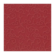 PAPSTAR ROYAL Collection CASALI Serviette in Bordeaux mit geprägtem Dekor.