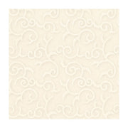 PAPSTAR ROYAL Collection CASALI Serviette in Champagner mit geprägtem Dekor.