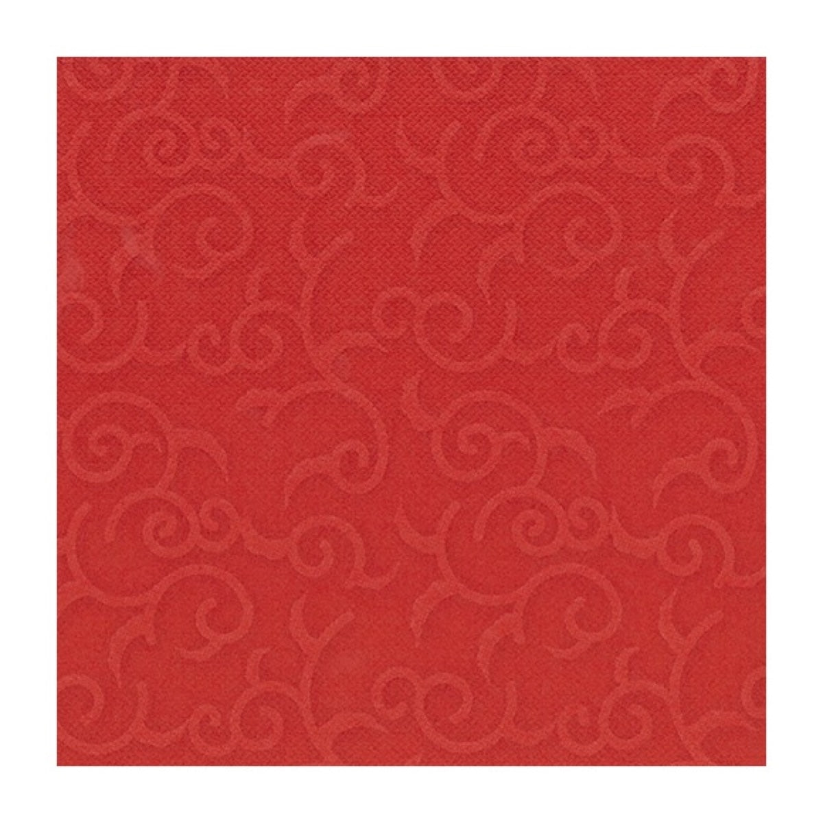 PAPSTAR ROYAL Collection CASALI Servietten in Rot mit geprägtem Dekor