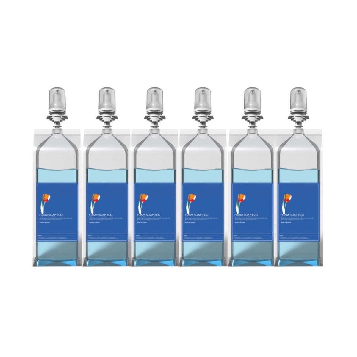 PROMATIC Schaumseife 6 x 1000 ml für BUDGET 1000 Schaumseifenspender.