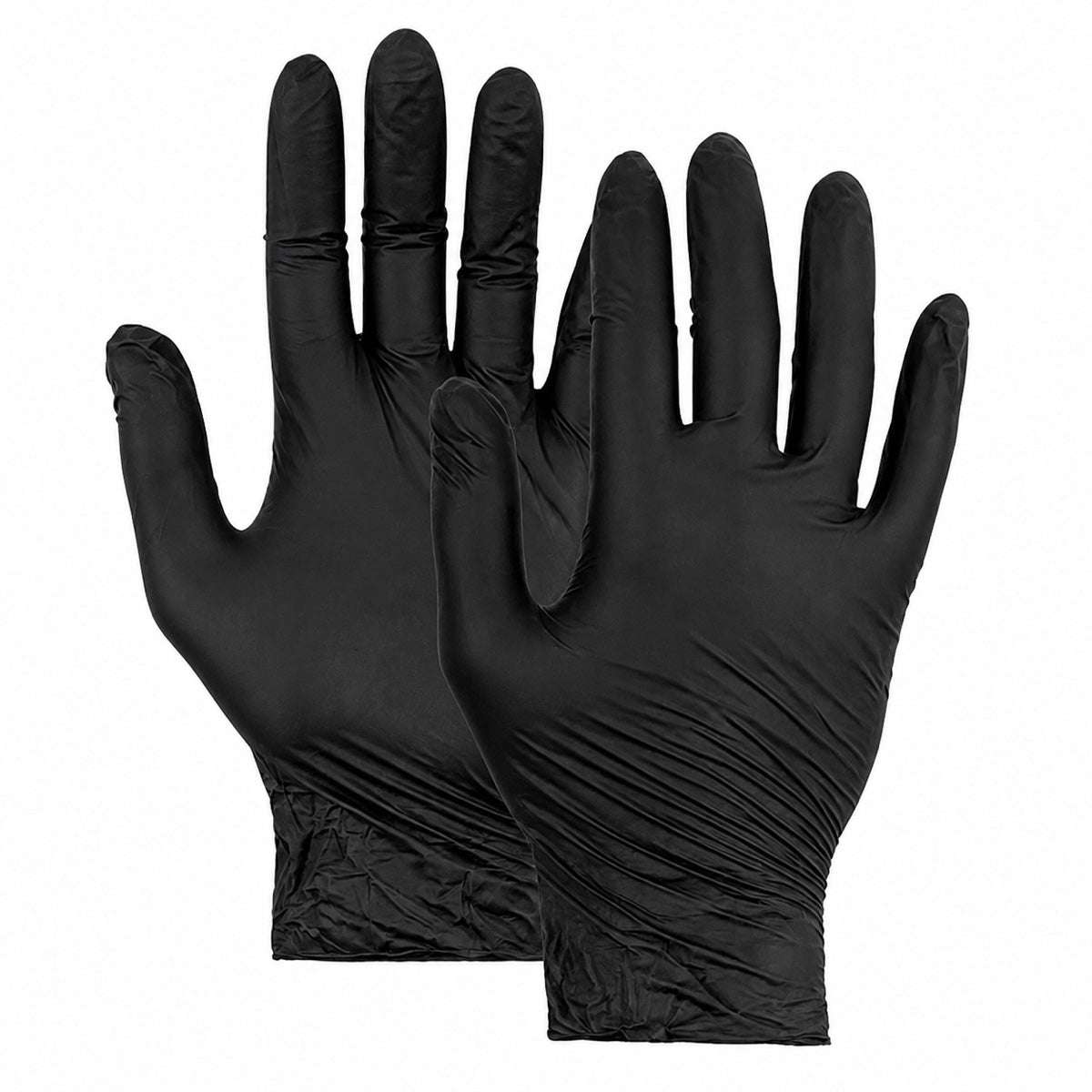 ULITH Profi INTENSE Nitril Einweghandschuhe schwarz 100 Stück – extra stark für Reinigungsarbeiten