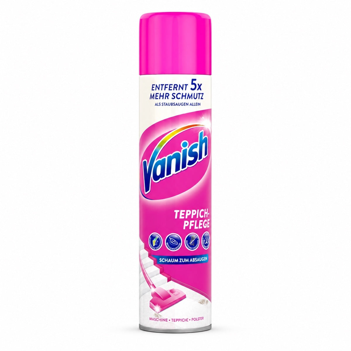 Vanish Teppich und Polsterpflege Schaum 650 ml Teppichreiniger.