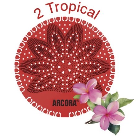 Arcora Urinalsieb mit Duft Tropical