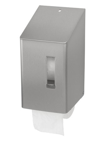 toilettenpapierspender für zwei systemrollen in edelstahl der marke ophardt