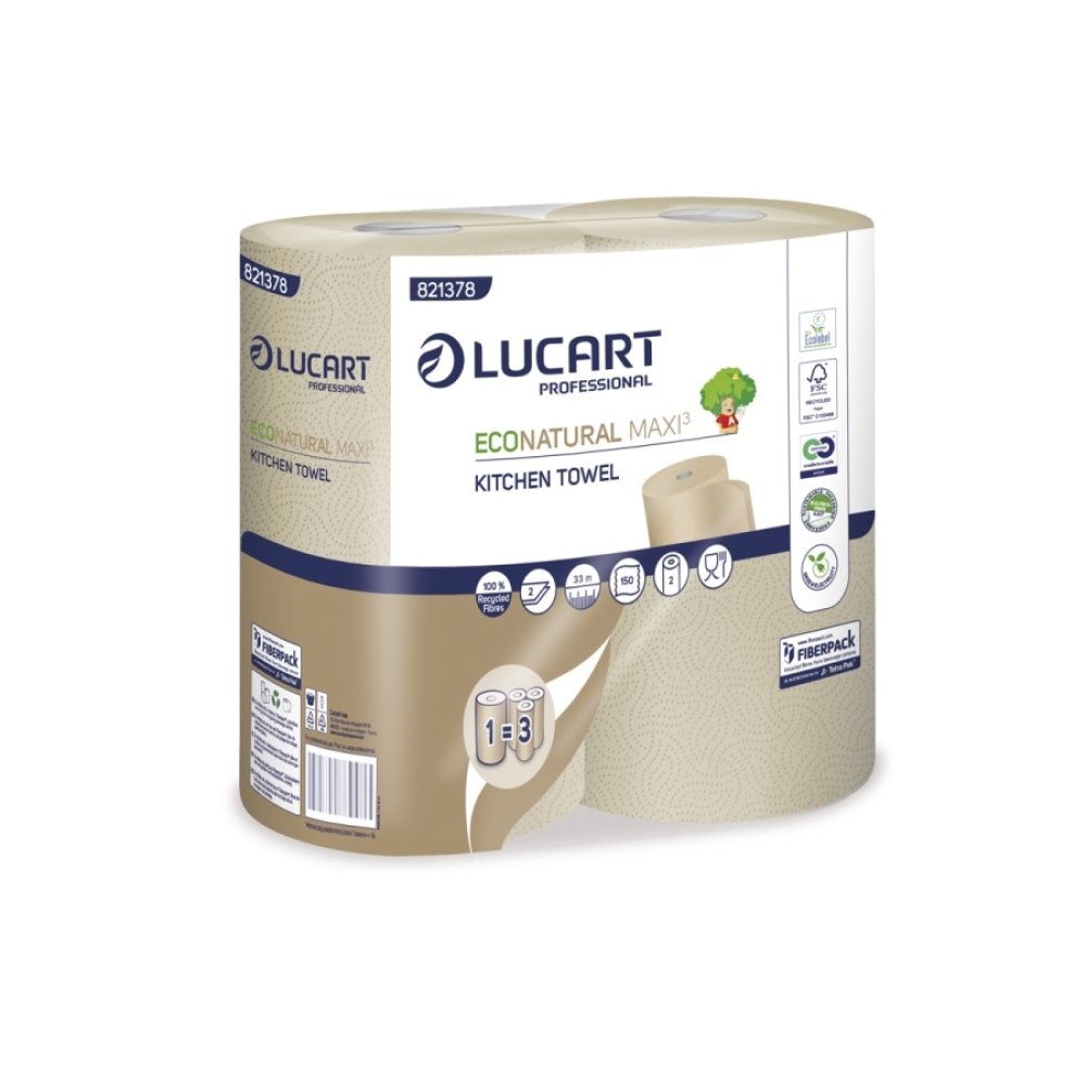 küchenrollen lucart eco natural