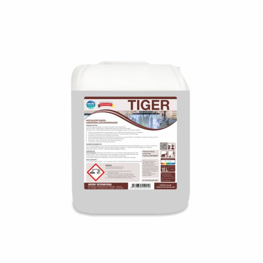 universalgrundreiniger tiger arcora 10 lt.