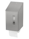 System Duo Toilettenpapierspender Edelstahl